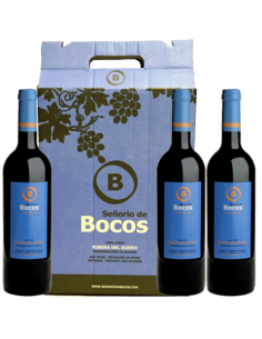 SEÑORIO DE BOCOS ROBLE 2016 ESTUCHE 3 BOTELLAS
