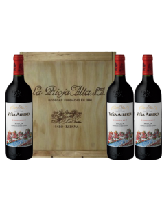 VIÑA ALBERDI CRIANZA 2018 ESTUCHE MADERA CLASICA 3 BOTELLAS