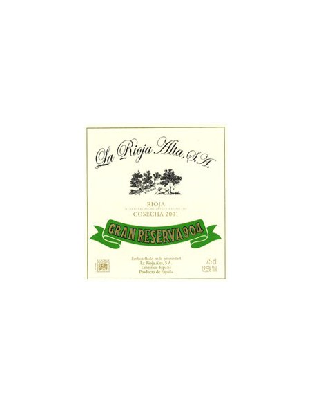 GRAN RESERVA 904 MAGNUM 2001