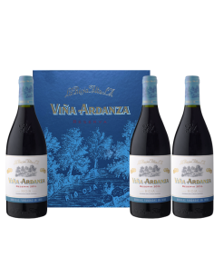 VIÑA ARDANZA RESERVA 2016  3 BOTELLAS ESTUCHE LUJO IMANTADO
