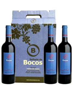 SEÑORIO DE BOCOS CRIANZA 2013 ESTUCHE 3 BOTELLAS